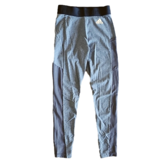 adidas Pants - Addidas Grey Leggings with Side Pocket
